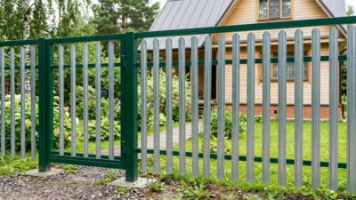 Какой металлический забор не ржавеет: честный ответ