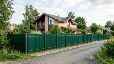 Профнастил на забор в Москве: реальные цены 2026