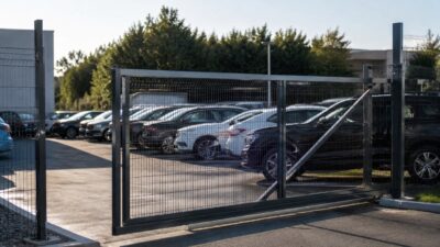 Ограждение автостоянки и парковки: что учесть